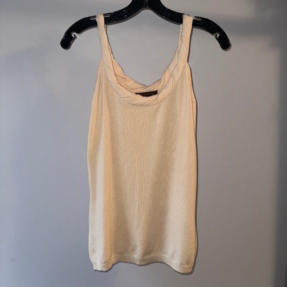 Cream Cashmere Tank